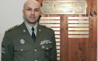 vojenský policista kapitán Marek Rittich
