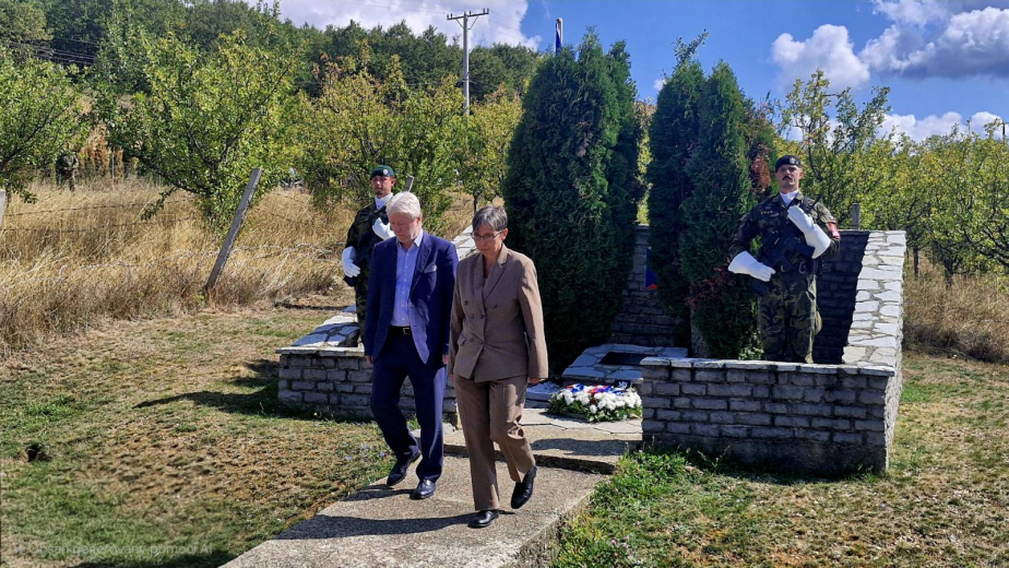 Pietní akt v Šajkovaci 