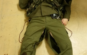 příprava figuranta pro co nejreálnější výcvik