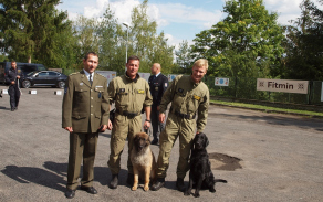 stříbrné družstvo Vojenské policie 