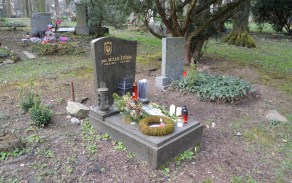 Hrob Milana "Bosny" Štěrby