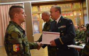 Gratulace brigádního generála Hasaly
