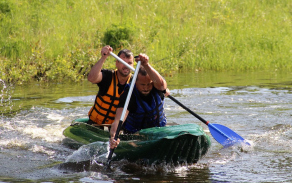 Jízda na raftu