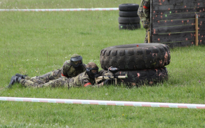 paintball - vyplatilo se počkat na ten správný okamžik