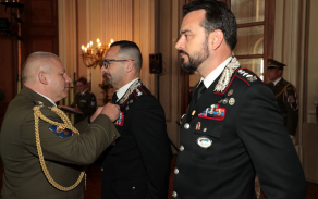 Ocenění příslušníků velení NATO Stability Policing Centre of Exellence