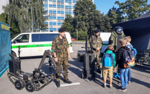 Pyrorobot Vojenské policie