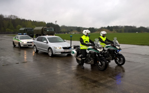 činnost vojenských policistů při doprovodu VIP osob